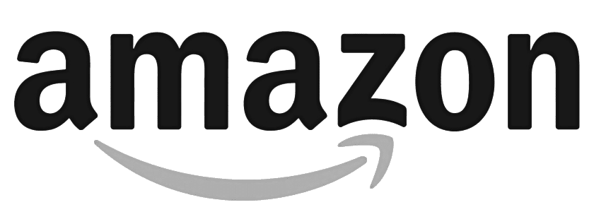 The logo for the global retail giant Amazon, featuring lowercase letters with a smile + arrow illustration under the word